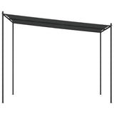 Gazebo Anthracite 3x3 m 180 g/m² Fabric and Steel