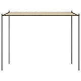 Gazebo Beige 3x3 m 180 g/m² Fabric and Steel