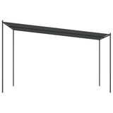 Gazebo Anthracite 4x4 m 180 g/m² Fabric and Steel