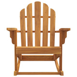 vidaXL Garden Adirondack Rocking Chairs 2 pcs 79x100x103 cm Solid Wood Teak