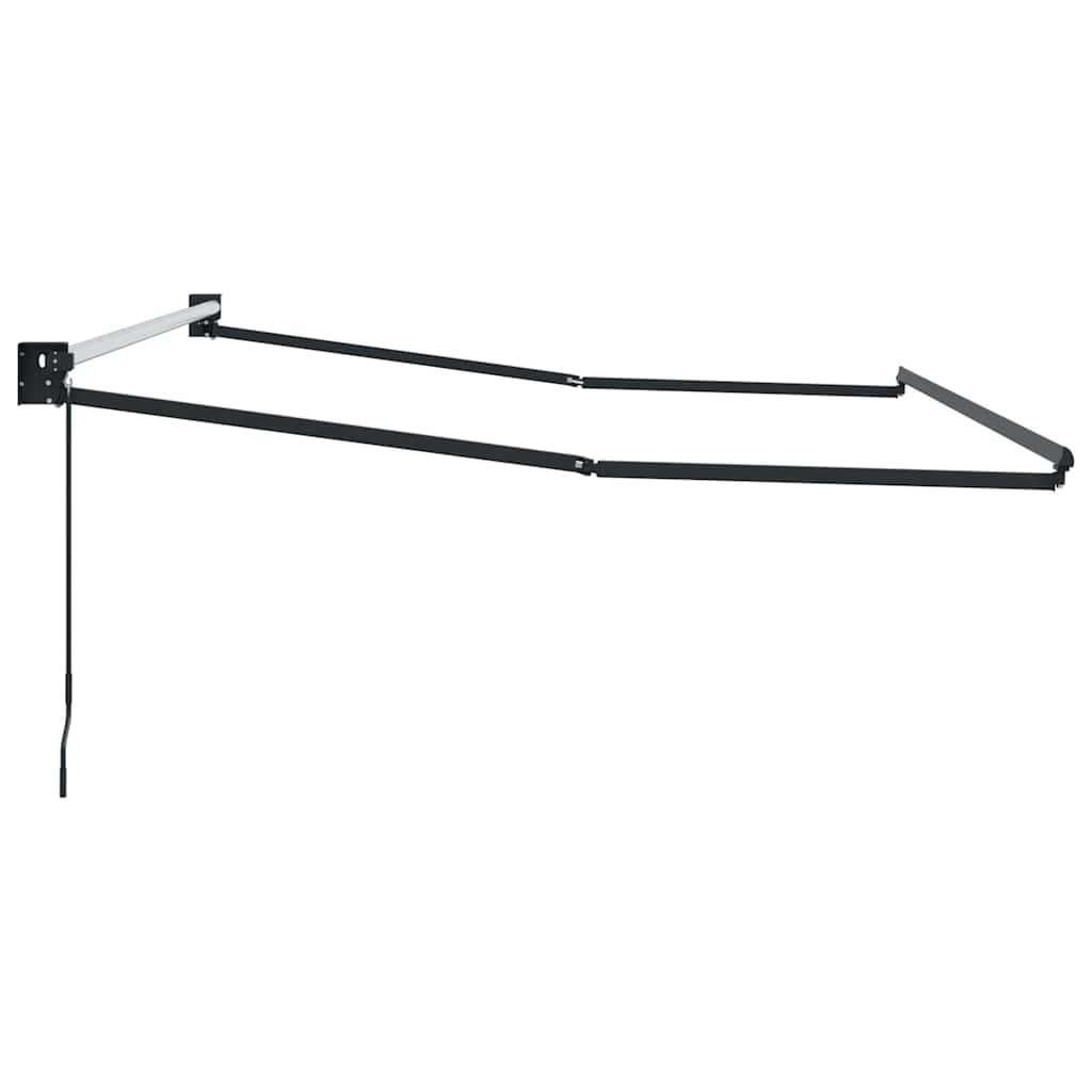 Awning Manual Anthracite 3 x 2.5 m Metal