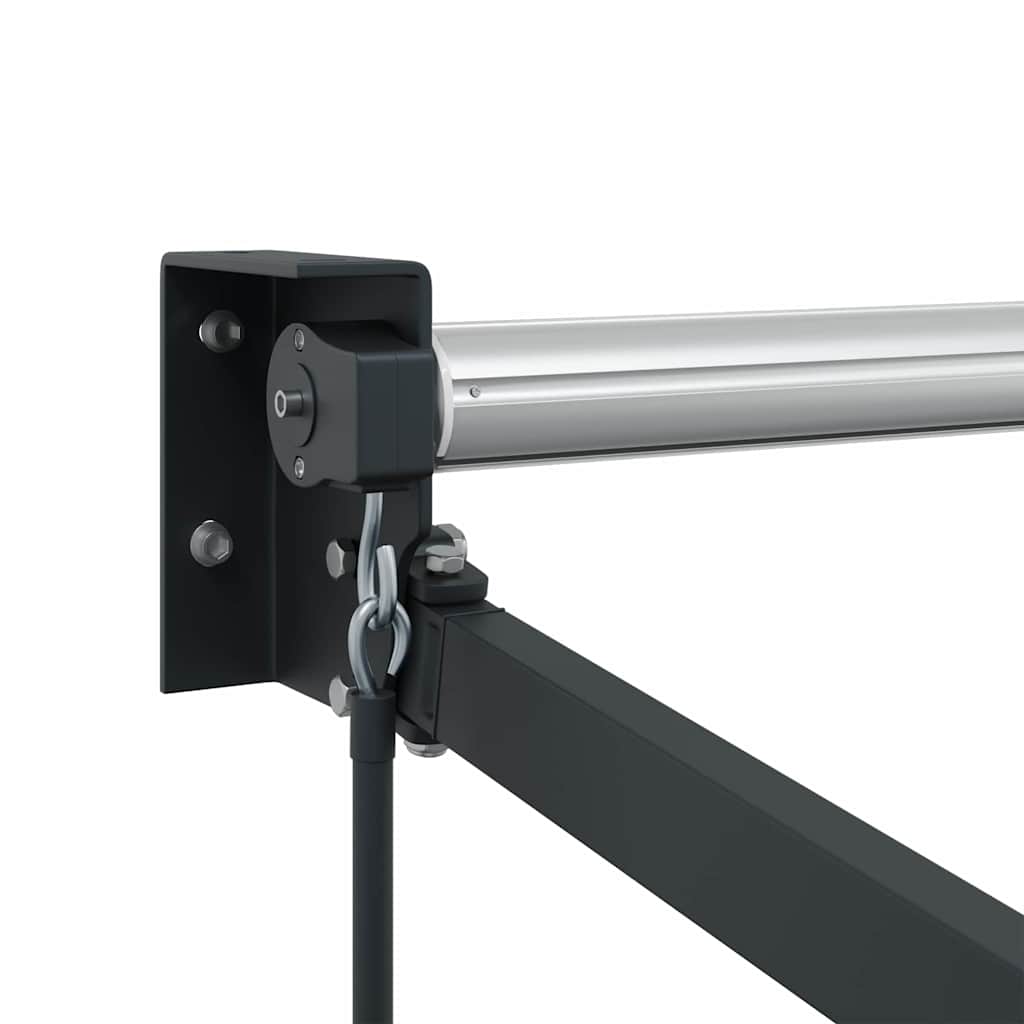 Awning Manual Anthracite 5 x 3 m Metal