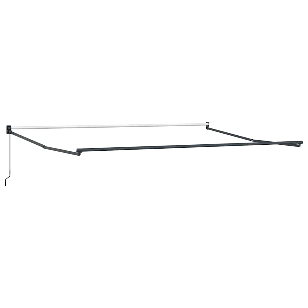 Awning Manual Anthracite 5 x 3 m Metal