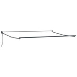 Awning Anthracite 5 x 3 m Metal