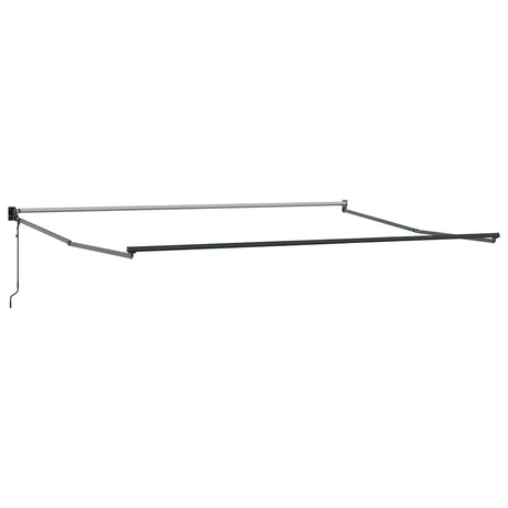 Awning Anthracite 5 x 3 m Metal