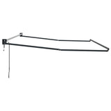 Awning Anthracite 5 x 3 m Metal