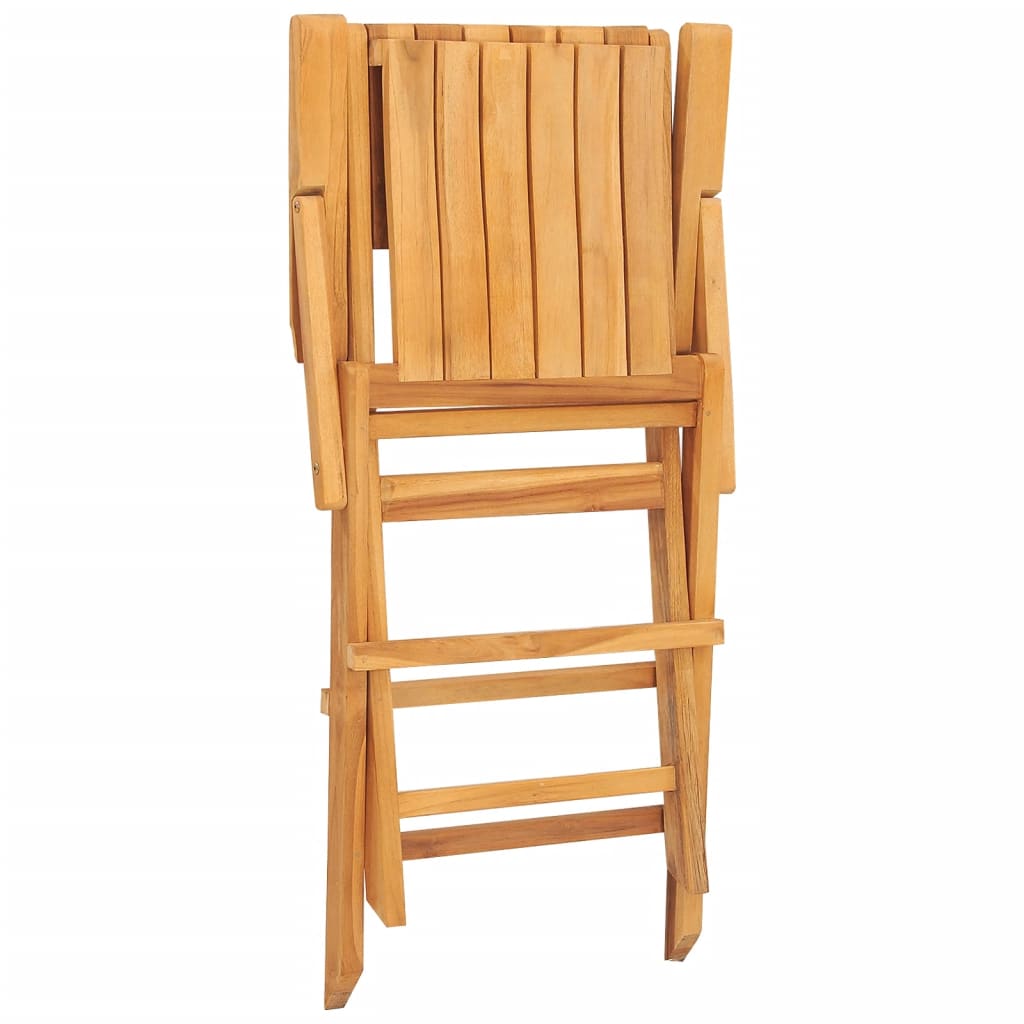 Folding Garden Chairs 2 pcs 55x61x90 cm Solid Wood Teak