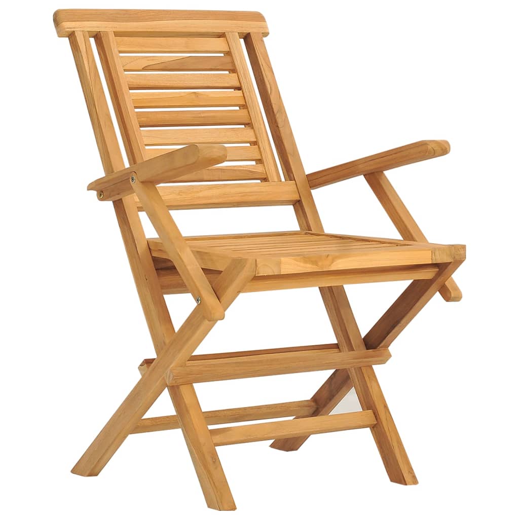 vidaXL Folding Garden Chairs 6 pcs 56x63x90 cm Solid Wood Teak