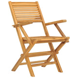 vidaXL Folding Garden Chairs 6 pcs 55x62x90 cm Solid Wood Teak