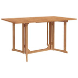 Garden Dining Set 7 pcs Brown 150 x 90 x 75 cm Solid Teak wood