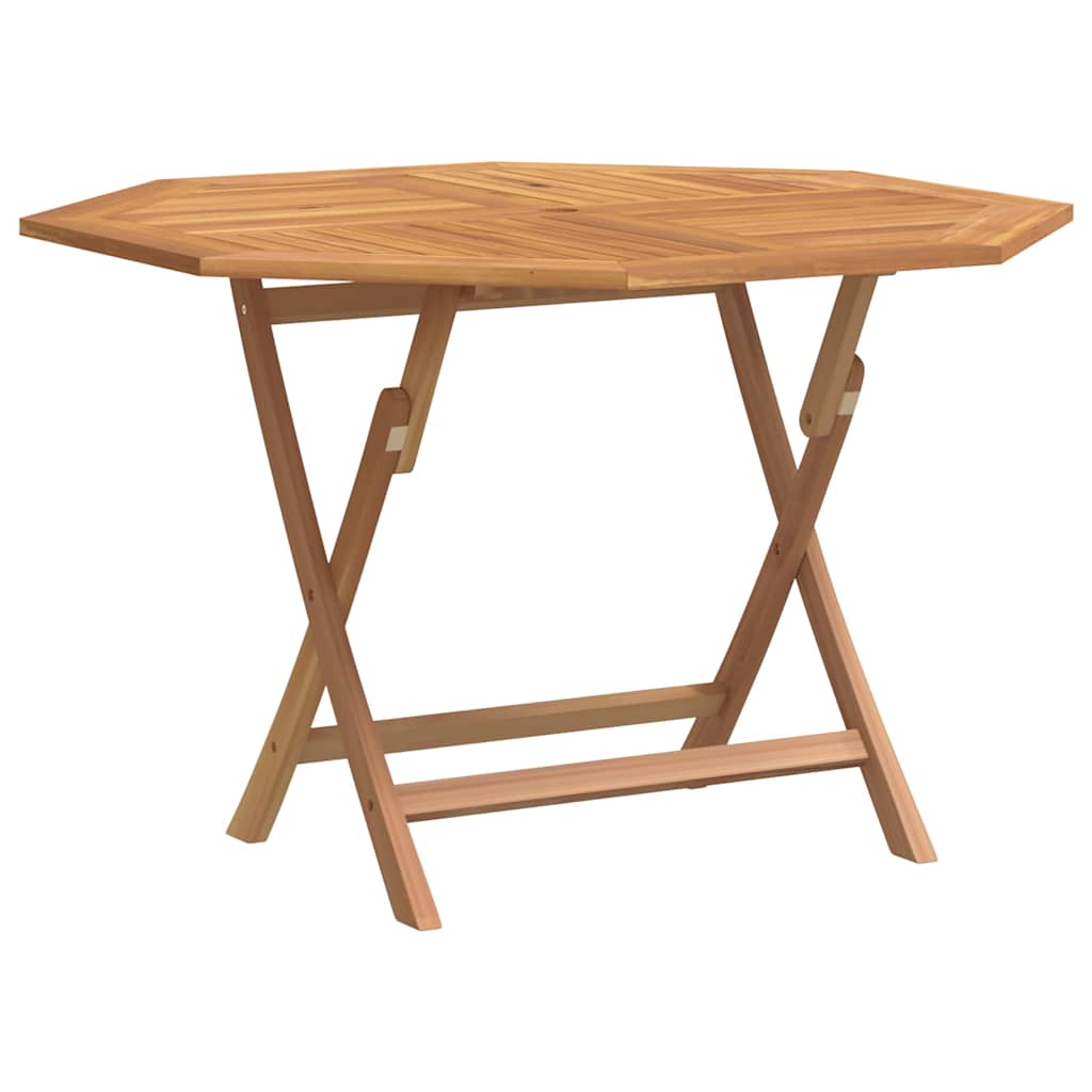 Folding Garden Table 110x110x75 cm Solid Wood Teak
