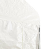 Gazebo with Roof White 20.07x4.08x3.22 m Polyethylene