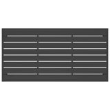 Garden Coffee Table Anthracite 110x55x35cm Steel