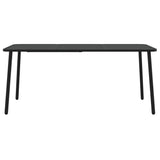 Garden Table Anthracite 165x80x71 cm Steel