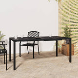 Garden Table Anthracite 165x80x72 cm Steel