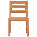 Garden Chairs 8 pcs Solid Wood Teak