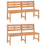 3 Piece Garden Dining Set Solid Wood Teak