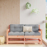 Garden Chairs with Cushions 2 pcs Solid Wood Douglas