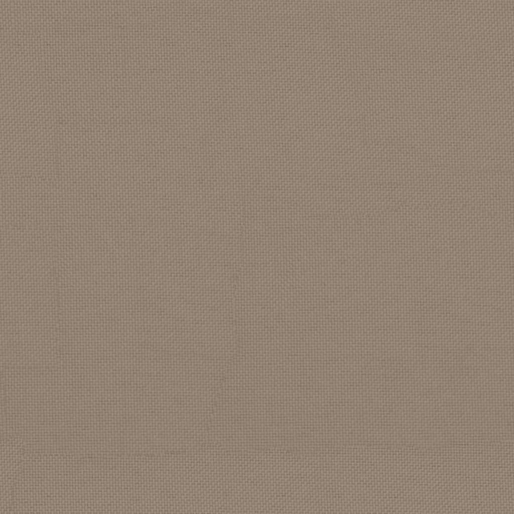 Garden Footstool with Cushion Honey Brown Solid Wood Pine