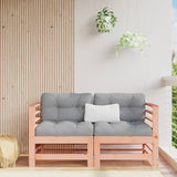 Corner Sofas with Cushions 2 pcs Solid Wood Douglas