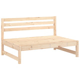 Middle Sofa 120x80 cm Solid Wood Pine