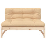 Middle Sofa 120x80 cm Solid Wood Pine