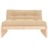 Middle Sofa 120x80 cm Solid Wood Pine