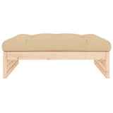 Garden Footstool 120x80 cm Solid Wood Pine