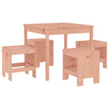 5 Piece Garden Dining Set Solid Wood Douglas