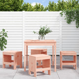 5 Piece Garden Dining Set Solid Wood Douglas