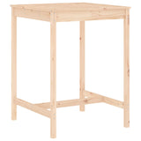 3 Piece Garden Bar Set Solid Wood Pine