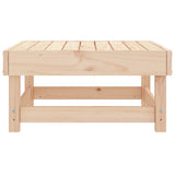 Garden Footstool Solid Wood Pine
