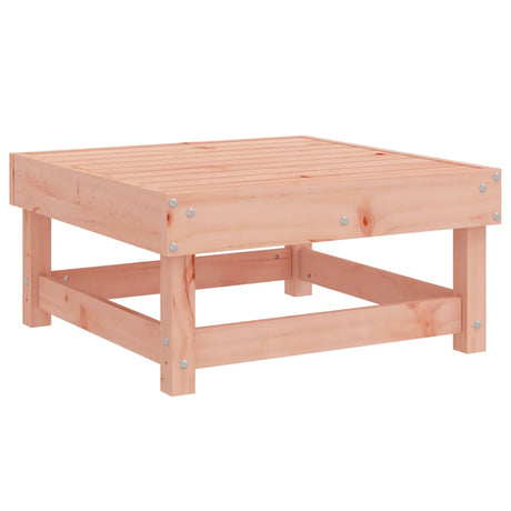 Garden Footstool Solid Wood Douglas