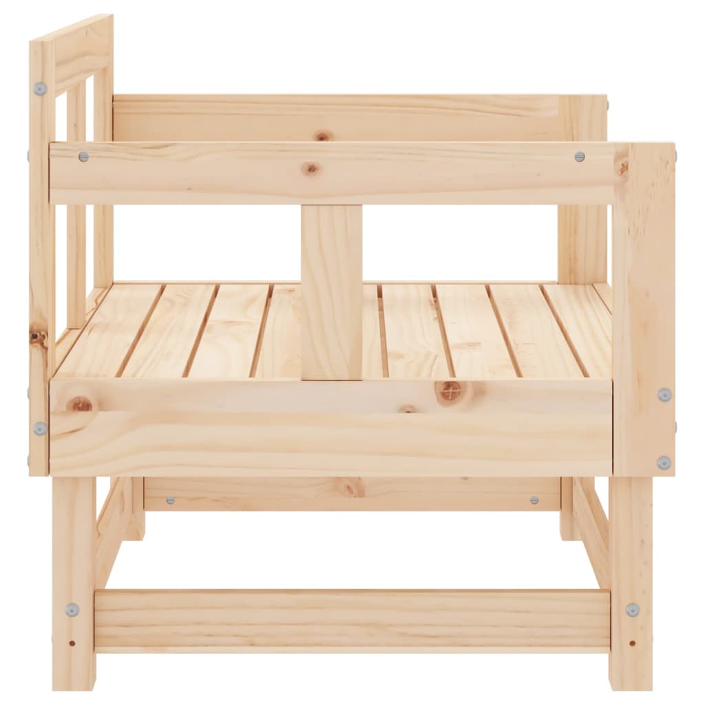 Garden Chairs 2 pcs Solid Wood Pine