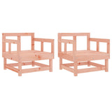 Garden Chairs 2 pcs Solid Wood Douglas