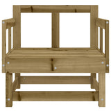 Garden Chairs 2 pcs Impregnated Wood Pine