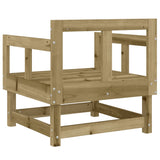 Garden Chairs 2 pcs Impregnated Wood Pine