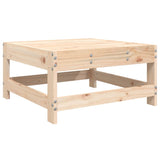 Garden Footstool Solid Wood Pine