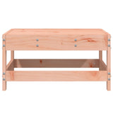 Garden Footstool Solid Wood Douglas