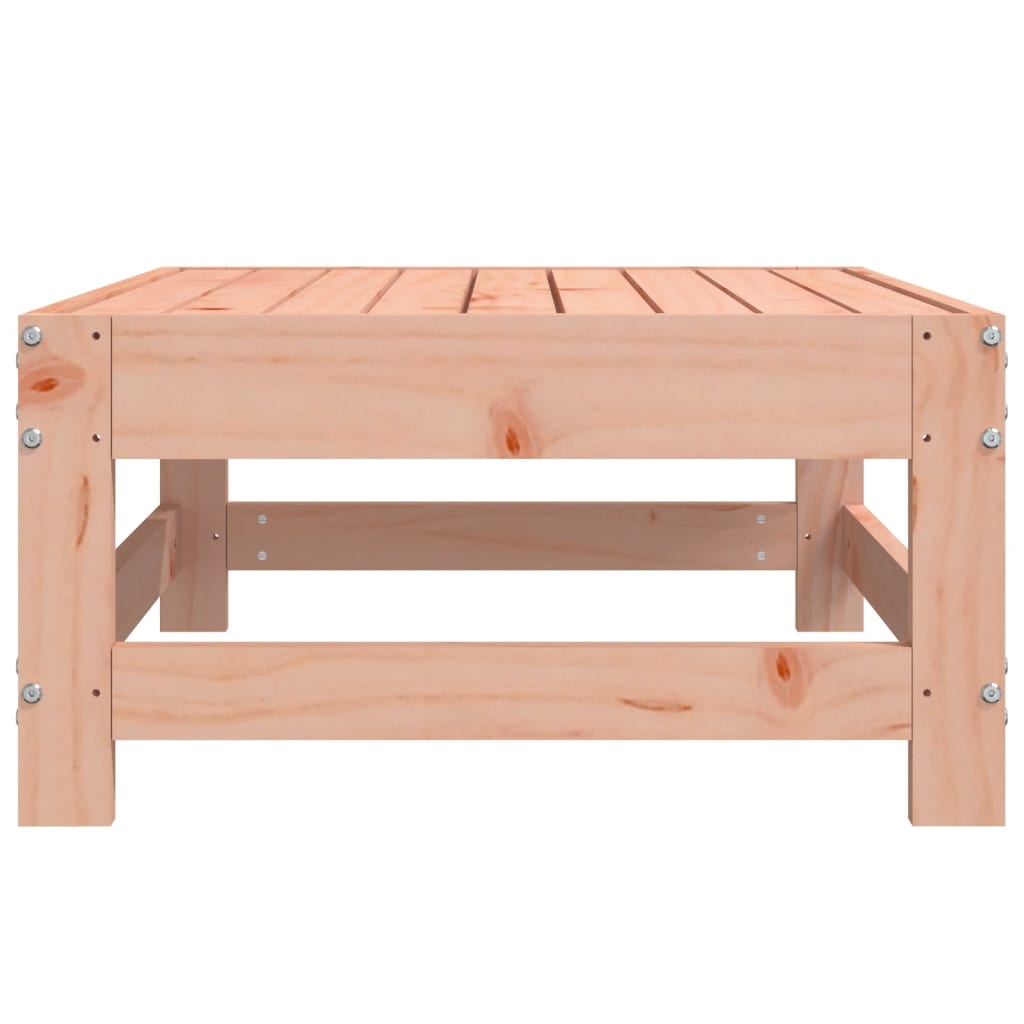 Garden Footstool Solid Wood Douglas