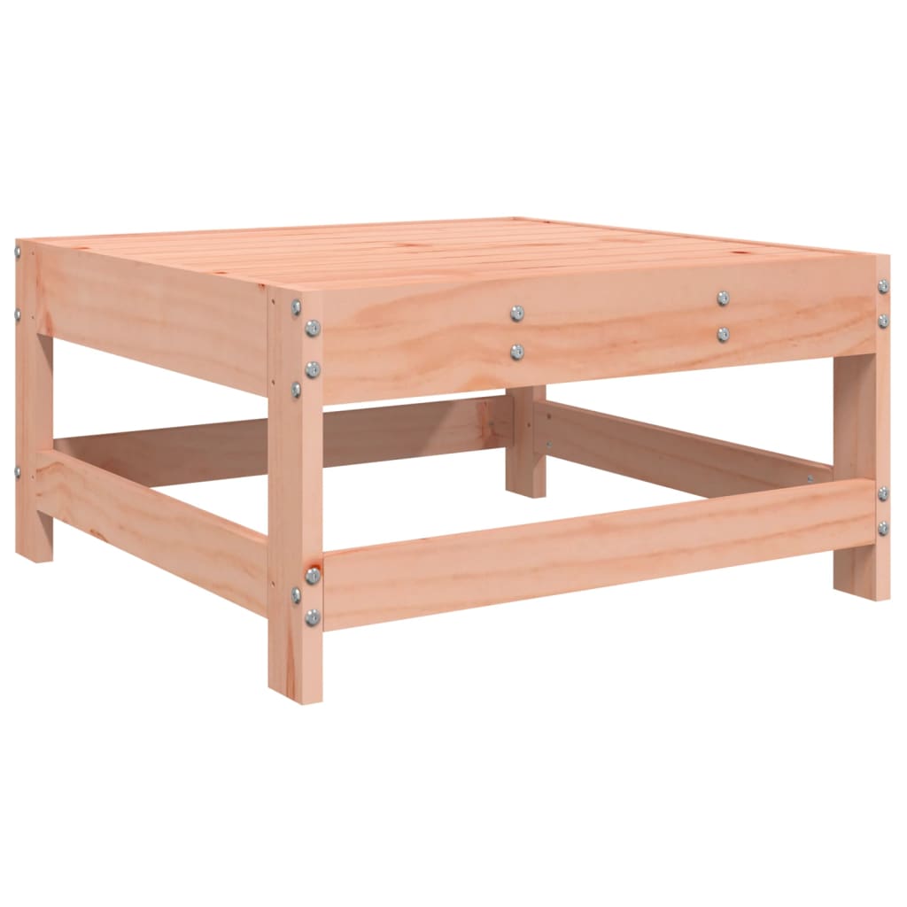 Garden Footstool Solid Wood Douglas