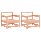 Garden Chairs 2 pcs Solid Wood Douglas