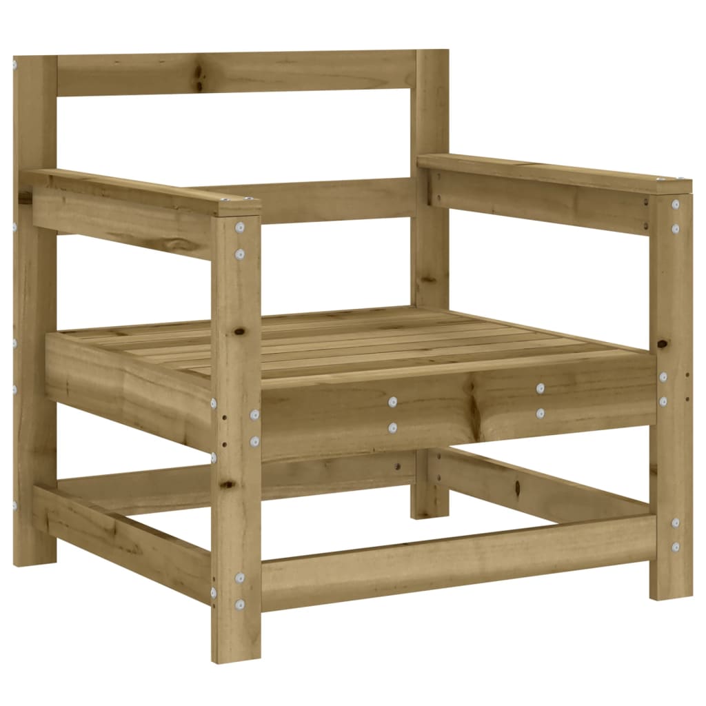 Garden Chairs 2 pcs Impregnated Wood Pine