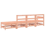 4 Piece Garden Lounge Set Solid Wood Douglas