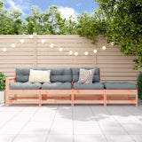 4 Piece Garden Lounge Set Solid Wood Douglas