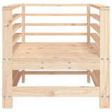 Garden Chairs 2 pcs Solid Wood Pine