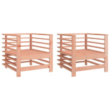 Garden Chairs 2 pcs Solid Wood Douglas