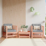 Garden Chairs 2 pcs Solid Wood Douglas