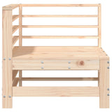 Garden Corner Sofas 2 pcs Solid Wood Pine