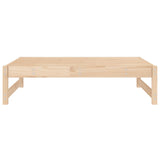 Garden Footstool 120x80 cm Solid Wood Pine